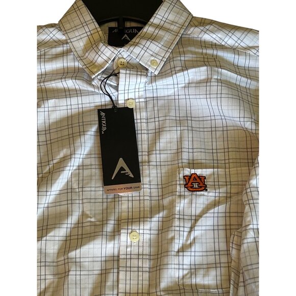 Antigua Auburn University Mens Button-Down Shirt S long sleeve - Picture 2 of 4